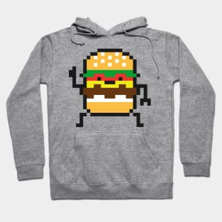 8 Bit Burger Hoodie